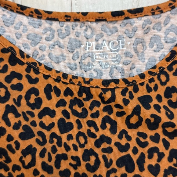 The Children's Place Brown Leopard Print Dress - Picture 3 of 4